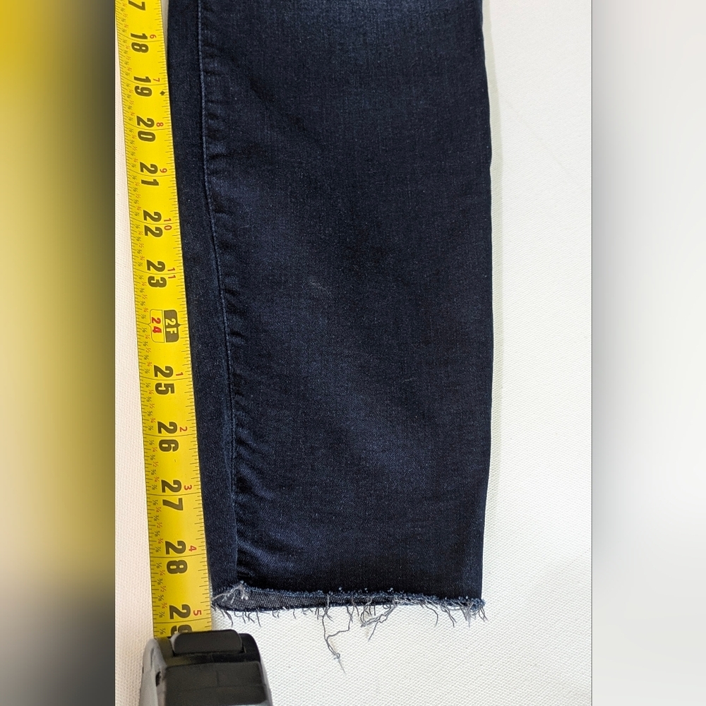 H&M Woman's High Waist Super SKINNY Ankle jeans Blue Size 32 Embrace Denim New - Picture 9 of 12